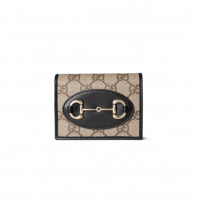 GUCCI HORSEBIT 1955 CARD CASE WALLET 621887 (17.5*11cm)